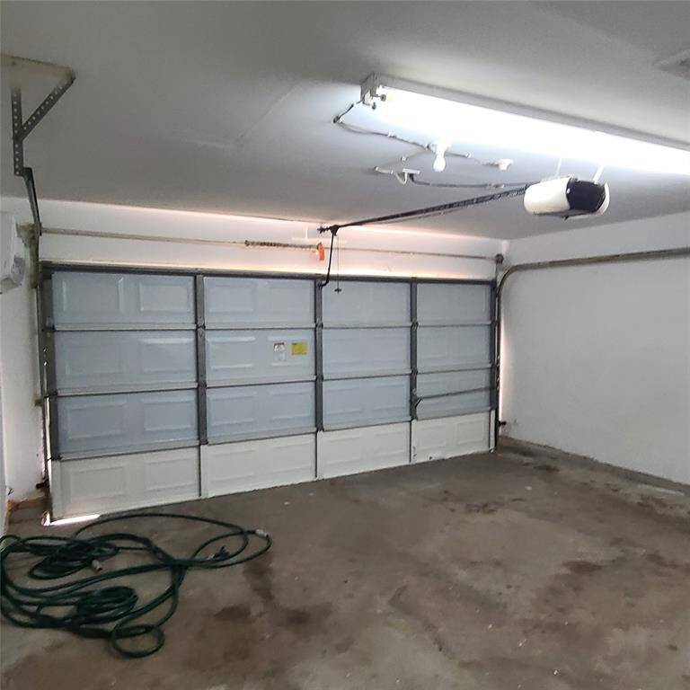 2 car garage with opener for easy home access