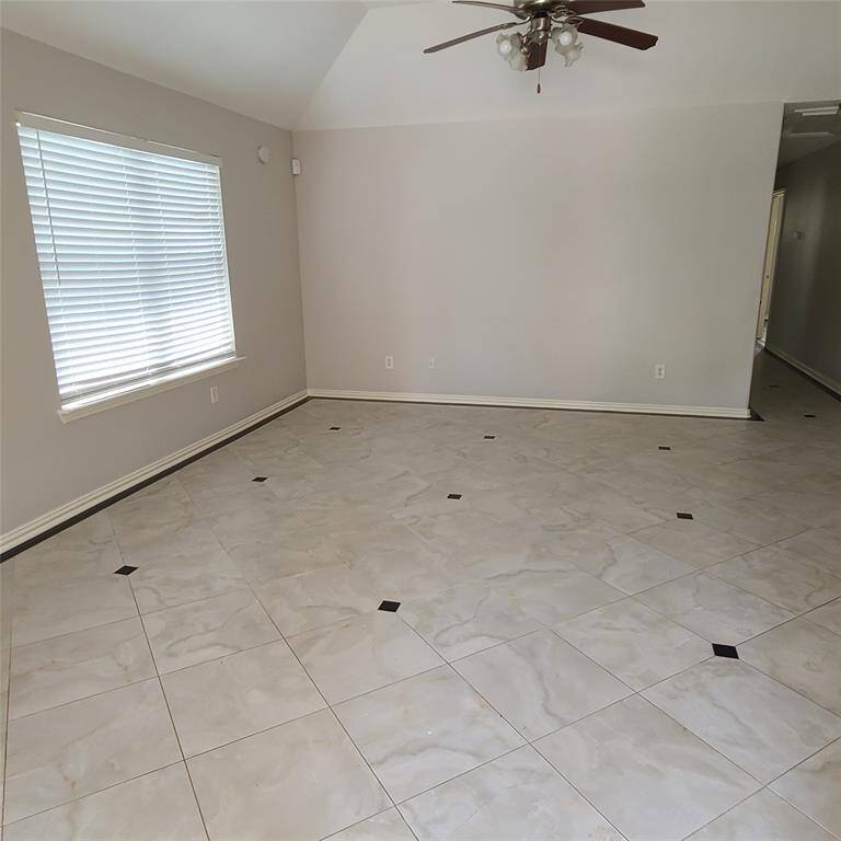 High ceilings beautiful white marble floors