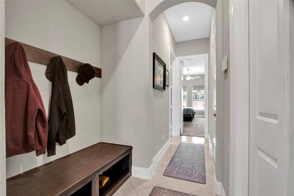 Conveniently located near the garage and front entry, the mud room offers easy daily access.