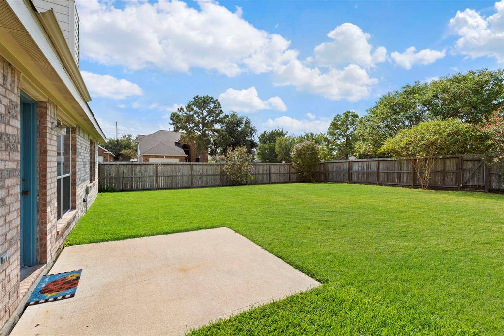 With no side neighbor on one side you have so much privacy.