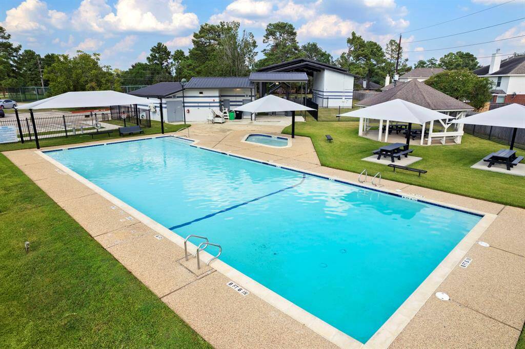 Neighborhood pool!