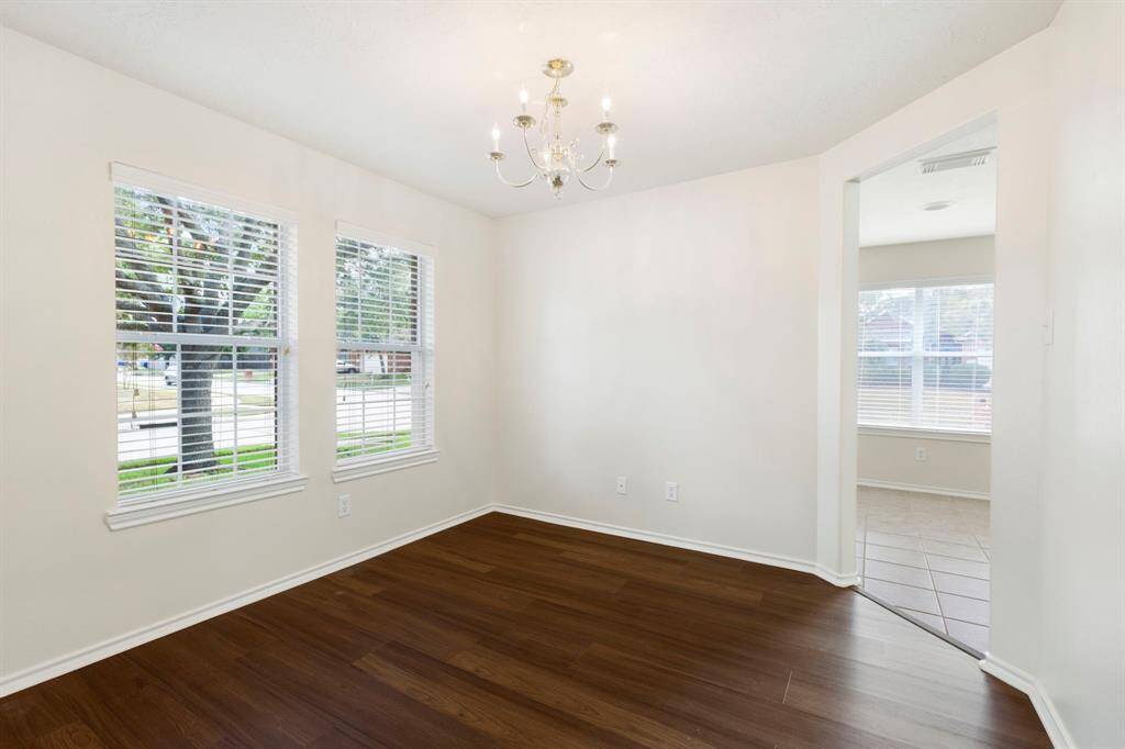 Formal Dining with easy kitchen access.