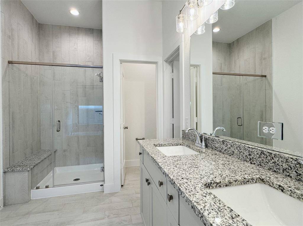 Primary Bathroom with Double Sinks