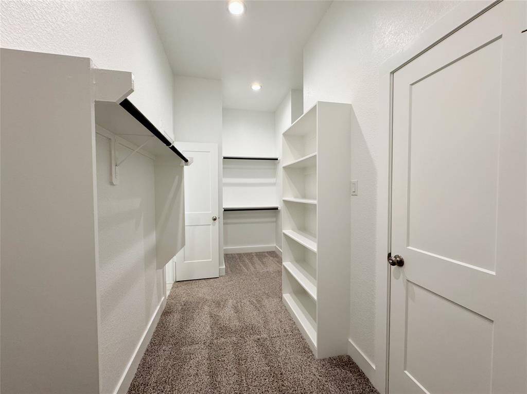 Spacious Walk-in Closet