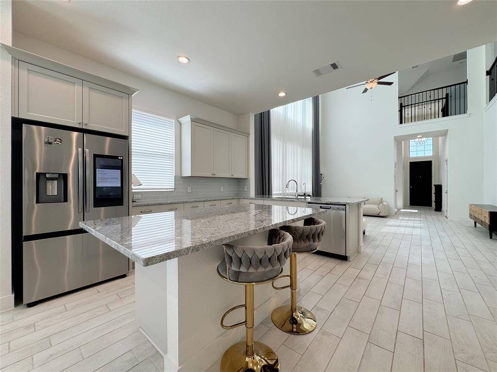 Kitchen with Fridge Provided