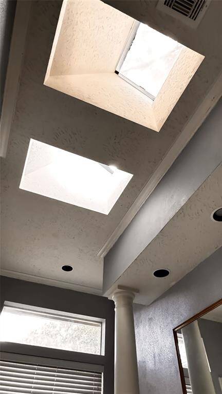 natural lights in master bathroom