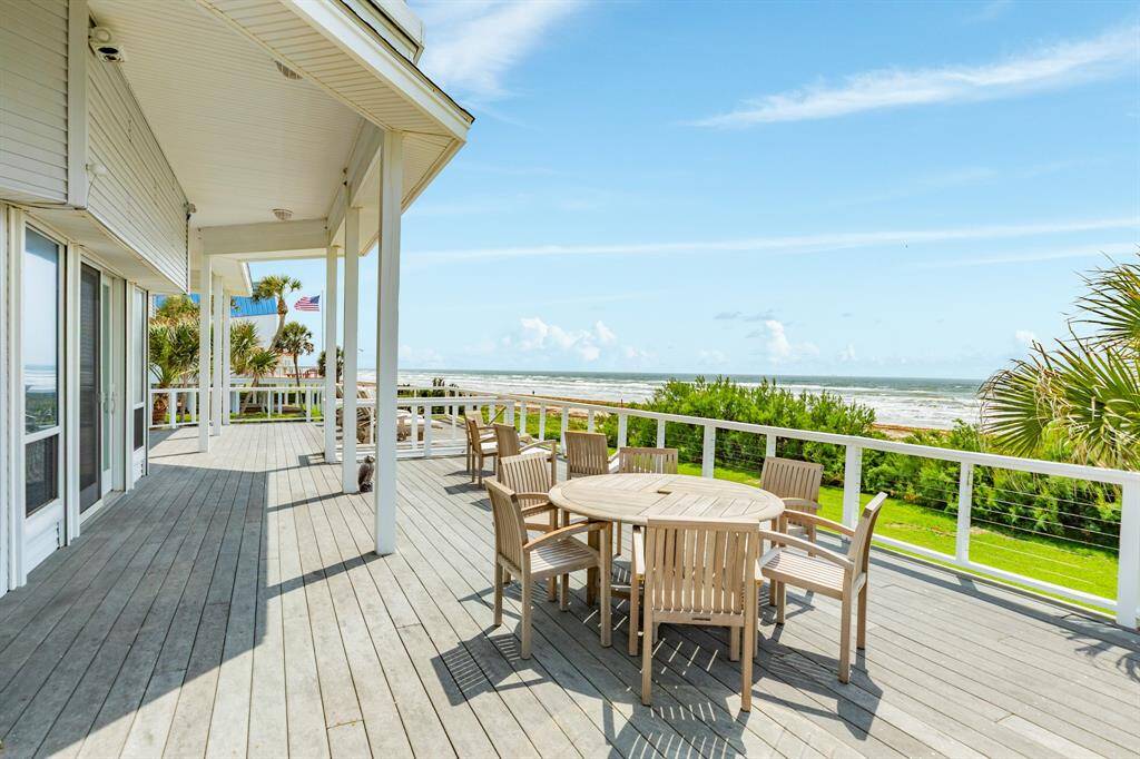 Views from the deck.