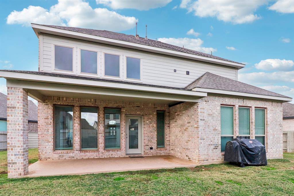Covered patio