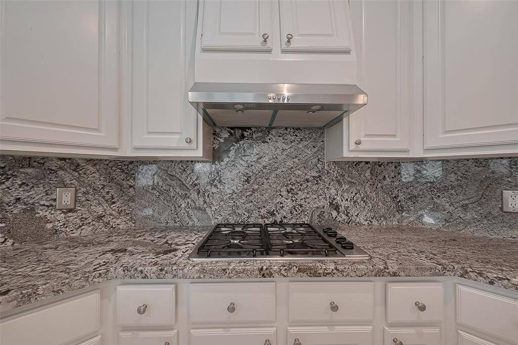 Granite counters.