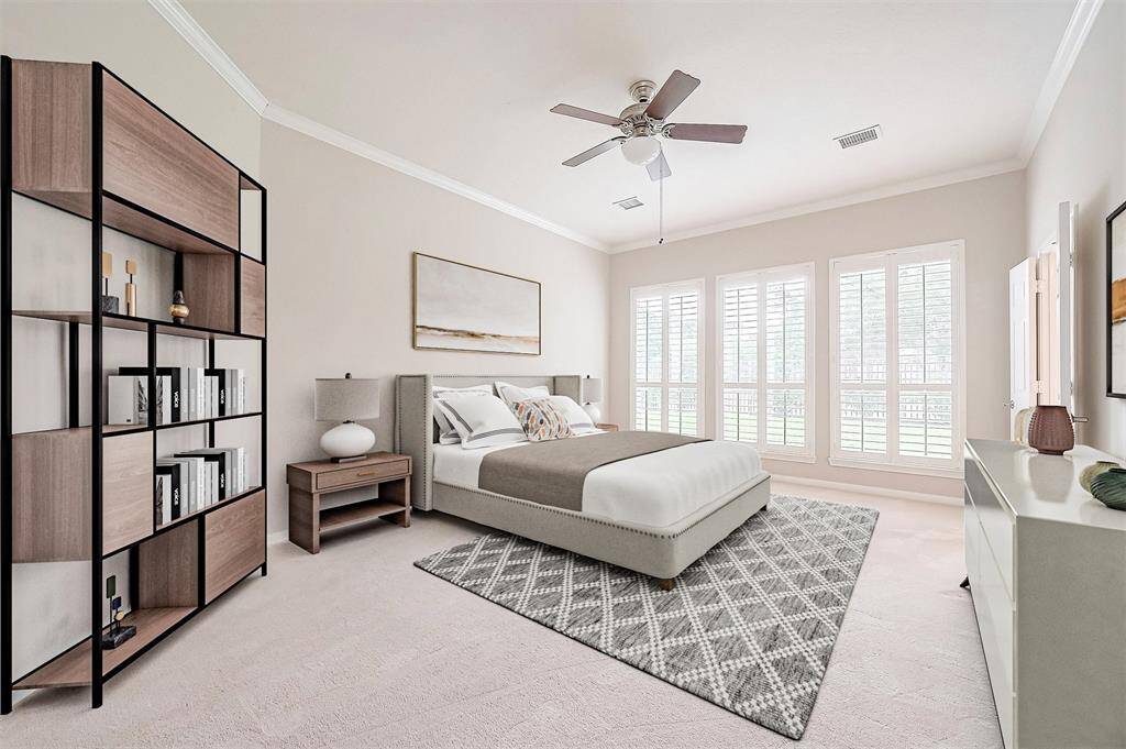Primary Bedroom.Virtual staging