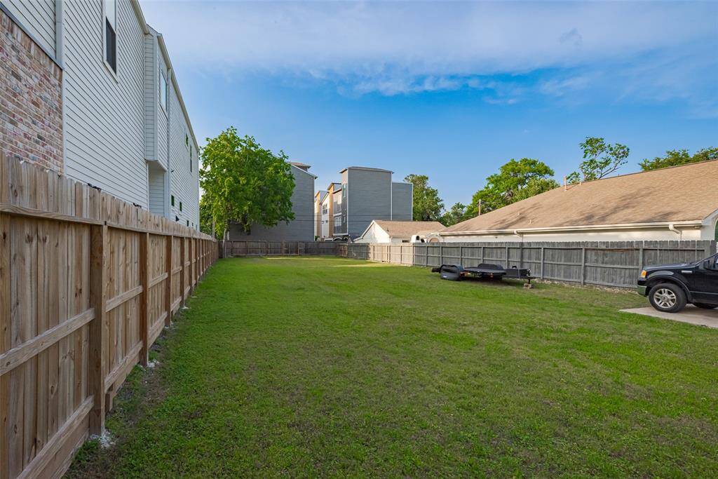 Ground level view of the property from left corner