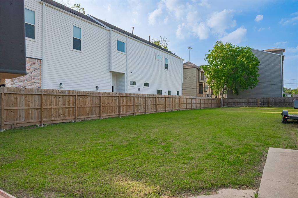 Ground level view of the property from right corner