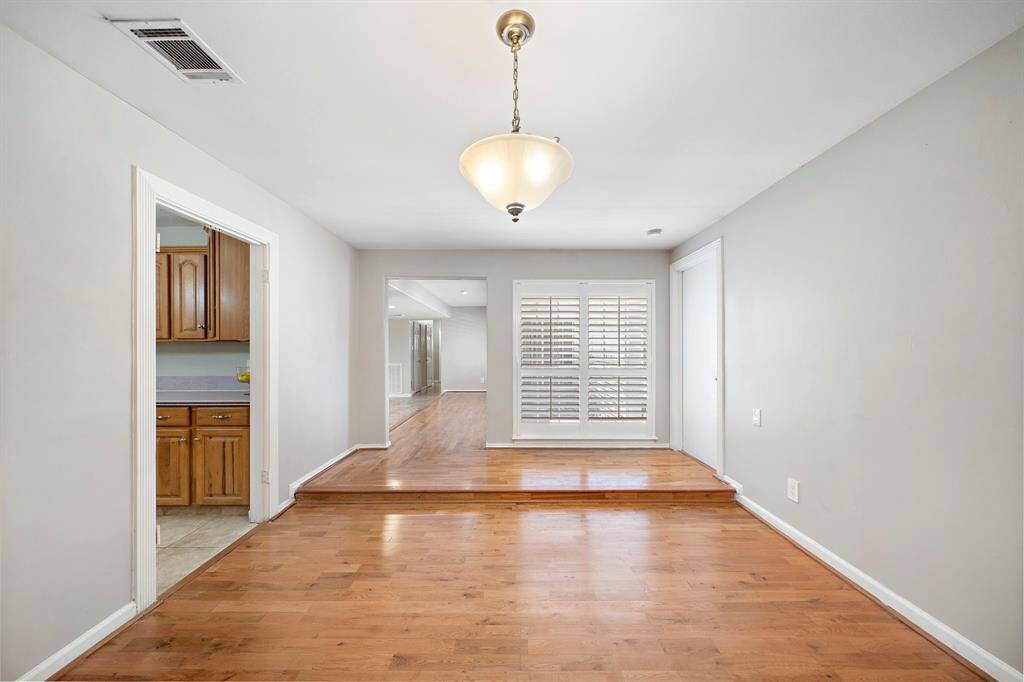 Another view of formal dining room for family events