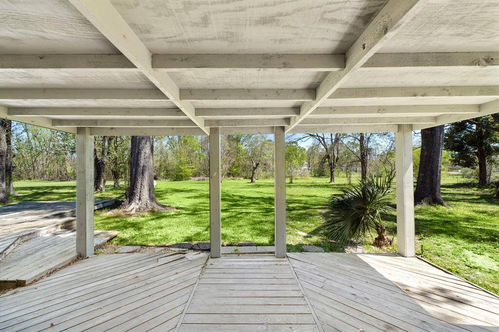 Back patio