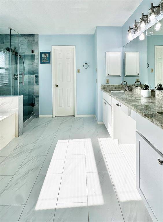 Primary Bathroom with Soaking tub
