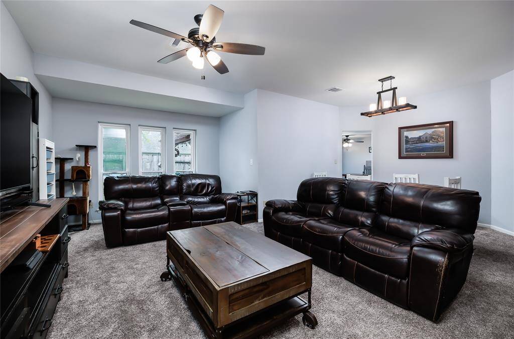 Another angle of the main living area.