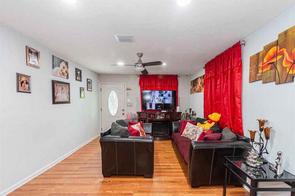 Lots of room for the family to gather for a movie or just catching up.