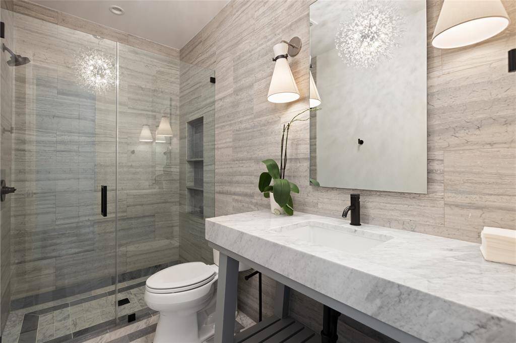 Full bath on first floor