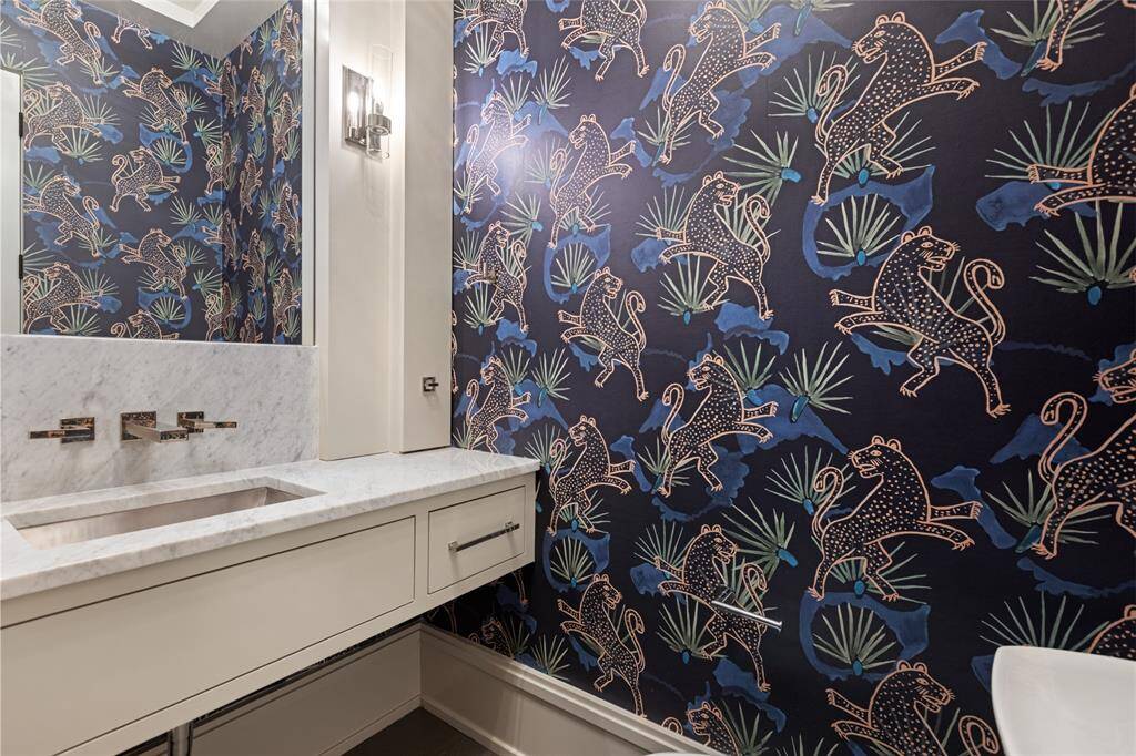 Half bath on 2nd floor