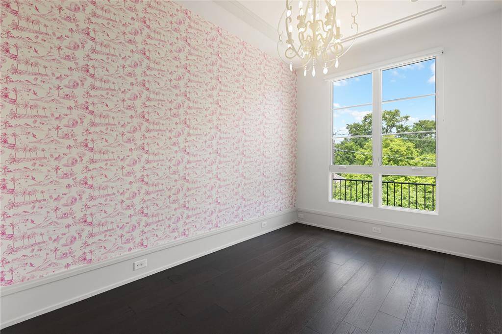 Secondary bedroom on 3rd floor