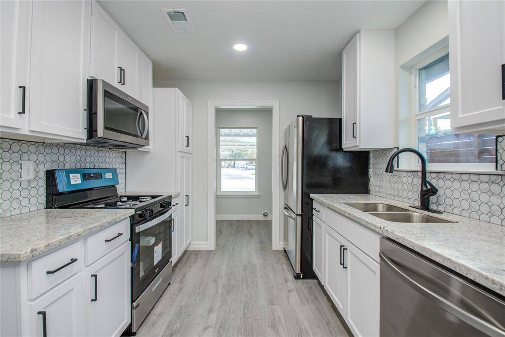 Stainless steel appliances