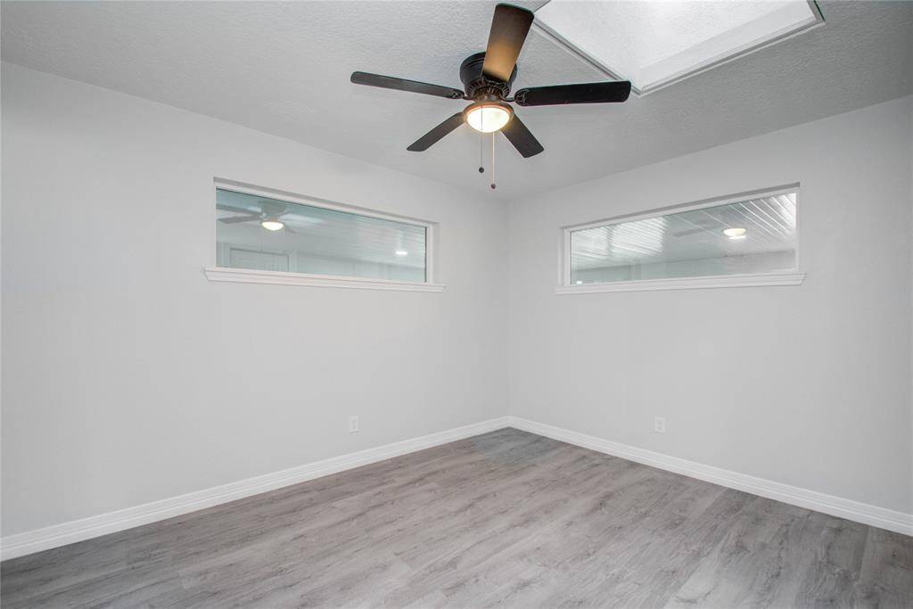 Bedroom 3 with skylight