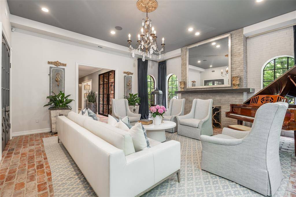 View of the Formal Family Room.