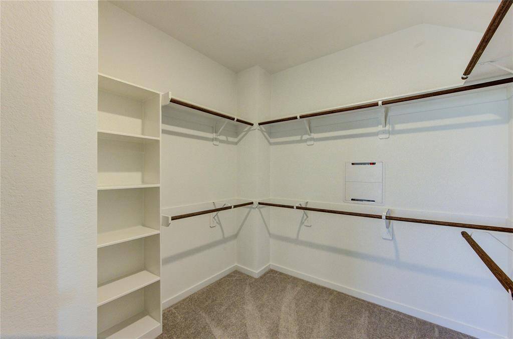 Primary wal-in closet