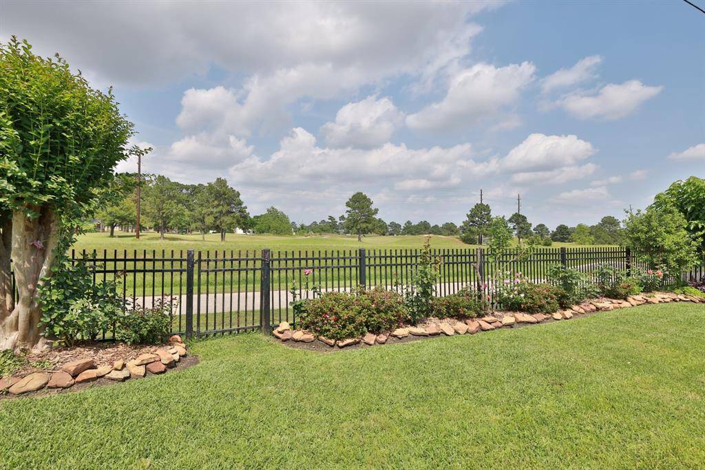 Gorgeous backyard view and access to walking path