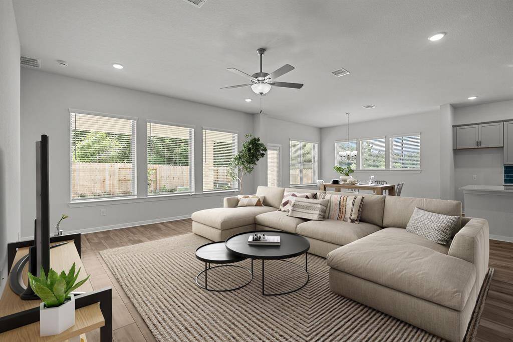 Virtually staged to give you the visual you need to see furniture placement and how the home can live.