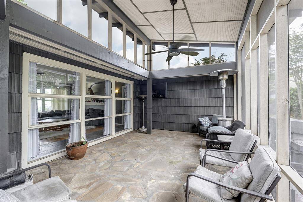 Back porch.