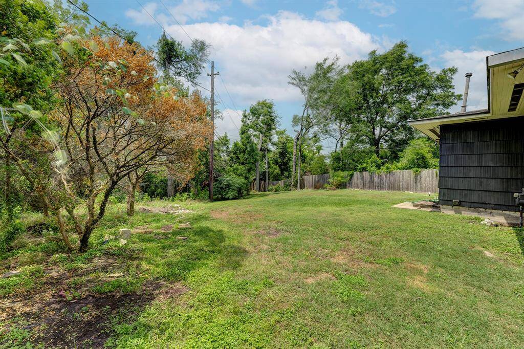 Another view of the yard.