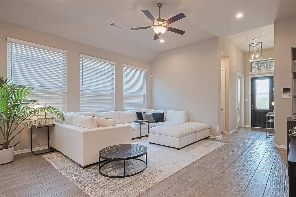 Open concept living area