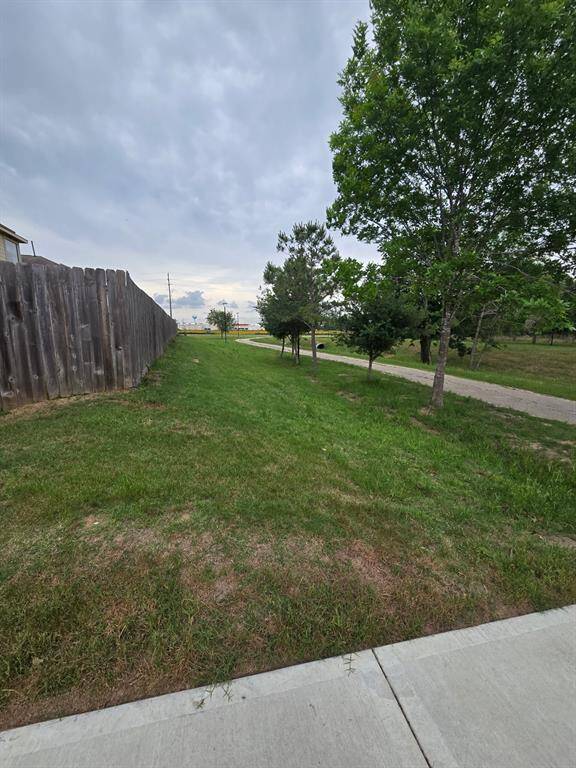 Here is another view of the walking trail behind the home.