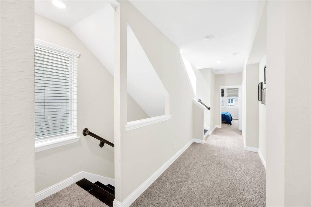 Second floor hallway.
