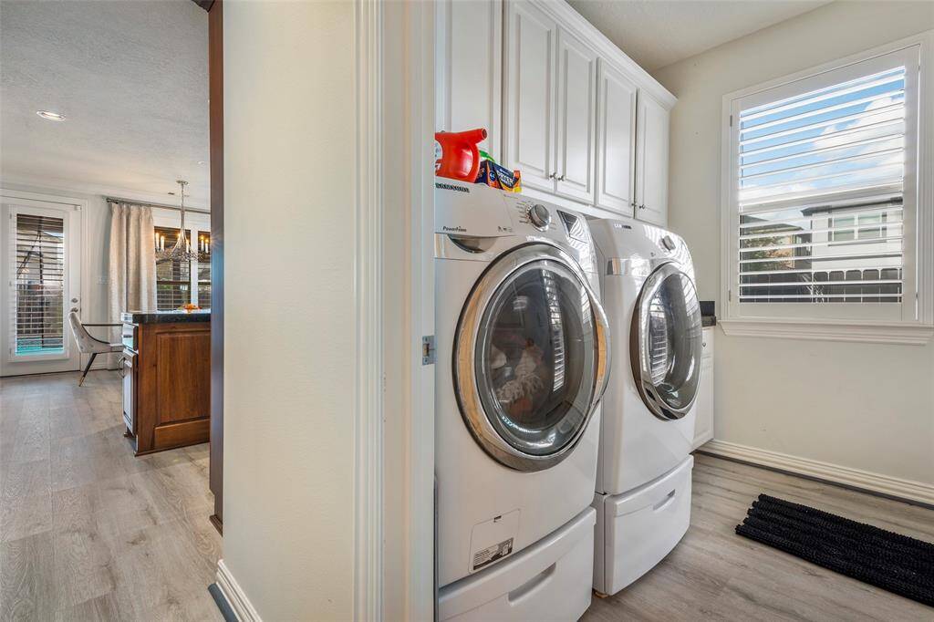 passing the utility room