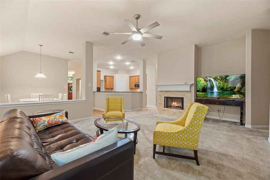 Nice, open concept living spaces.