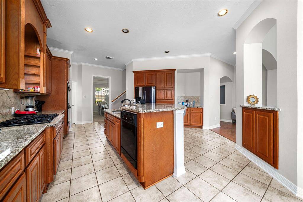 Alternate view of the spacious kitchen