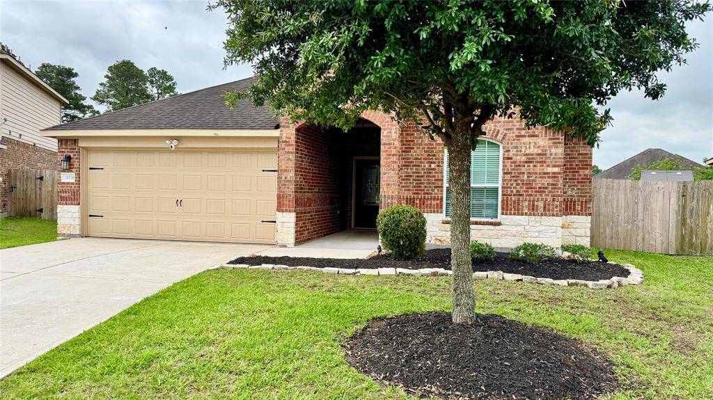 2 car garage with garage door opener