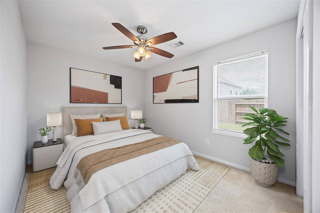 Virtually Staged Bedroom 2