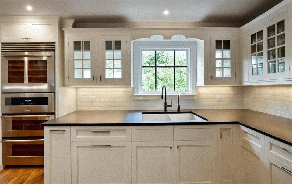 An AI generated remodeling idea for the previous picture.