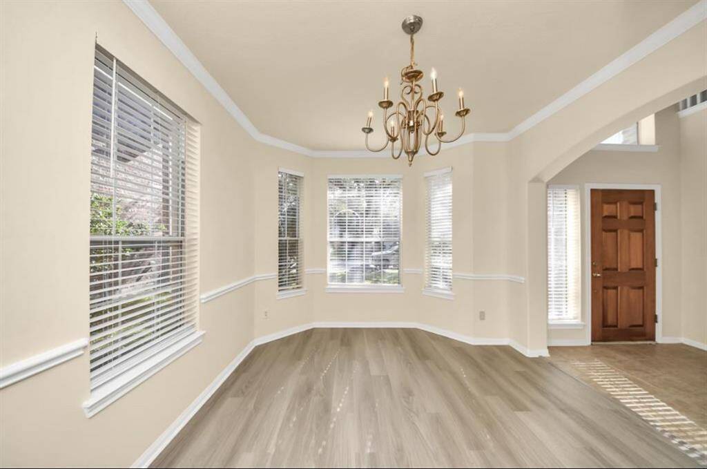 Formal dining by main entrance