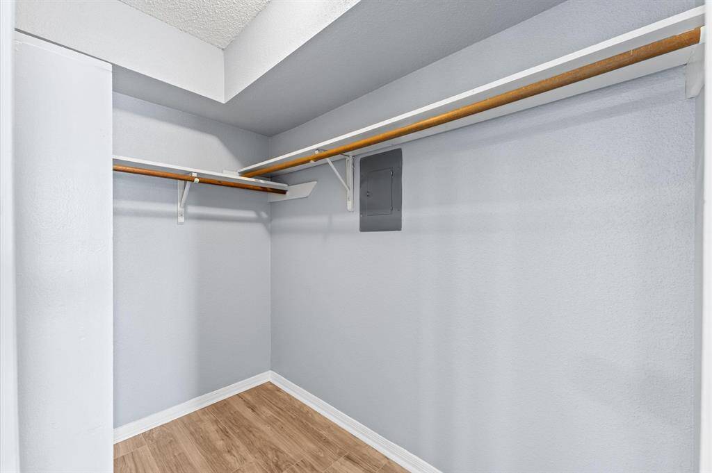 Huge walk-in closet.