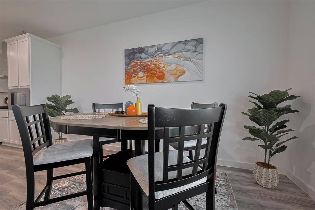 Dining room area