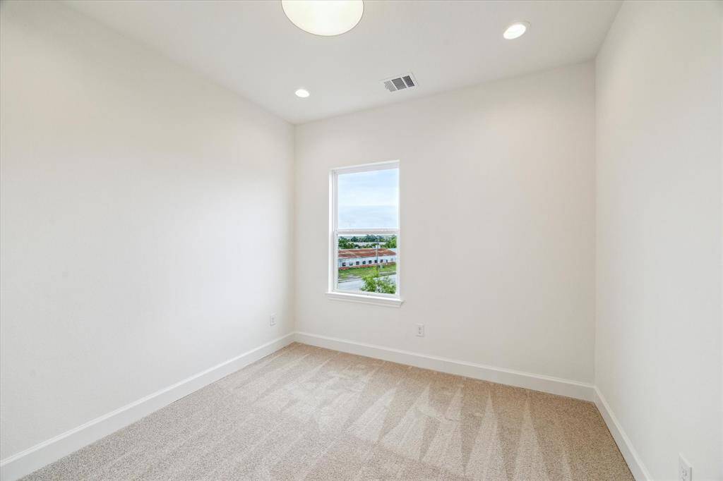 Double-pane vinyl windows throughout the home.