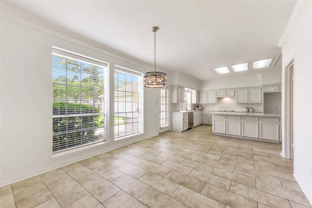 FAMILY ROOM IS OPEN TO THE KITCHEN