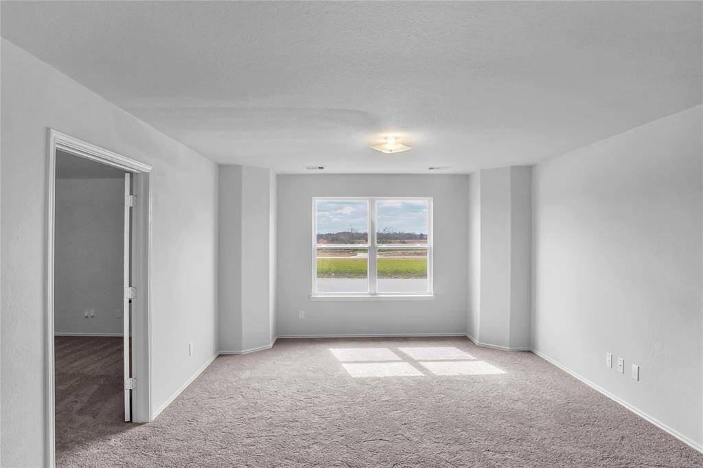 The Princeton- Loft and Media Room. Home under construction. Sample floor plan photo used for illustrative purposes only. Upgrades, selections options, windows and colors may vary.