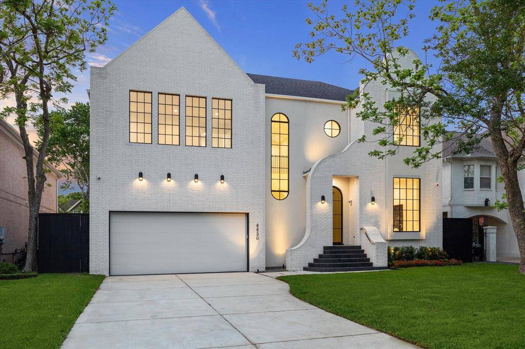 A House of Light- carefully planned lighting takes full advantage of the latest tech as well as abundant natural light from large windows throughout.