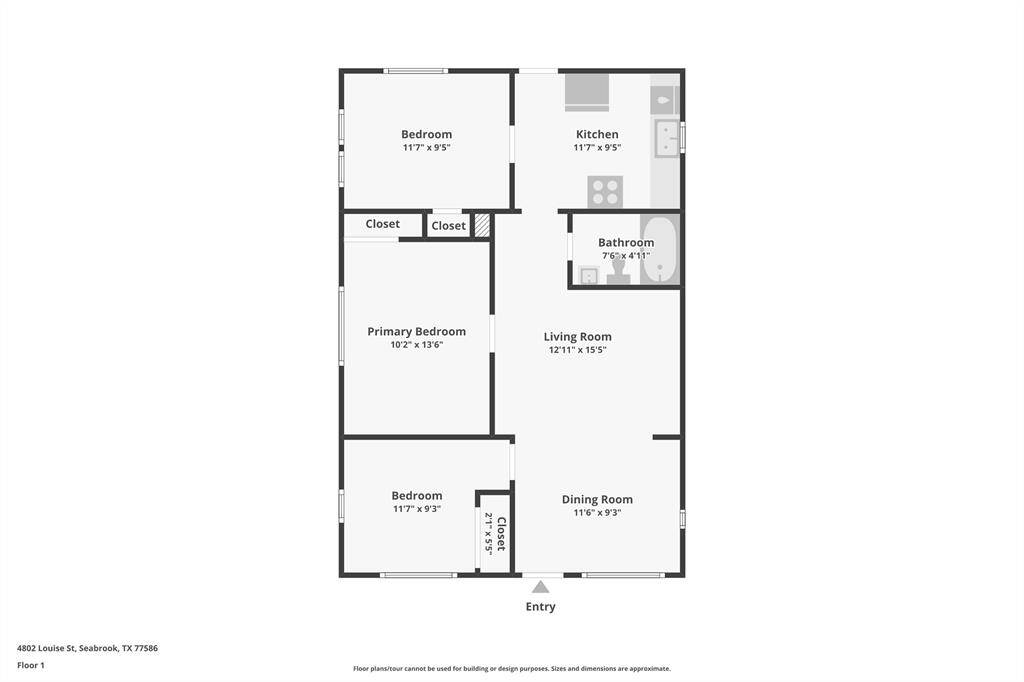 Floor plan of the house!