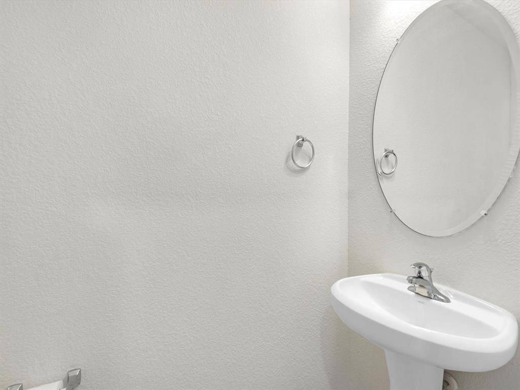 Half bath downstairs
